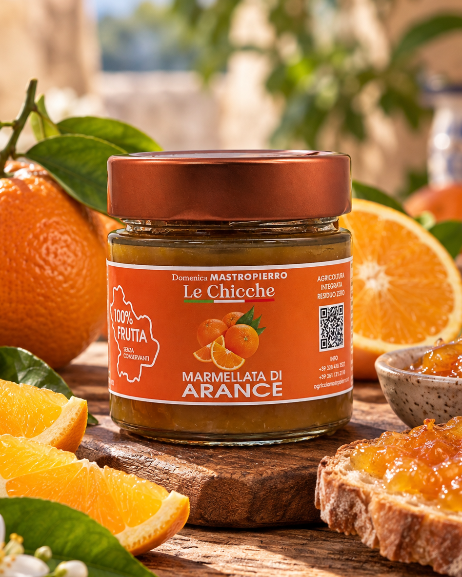Marmellata di arance 200g