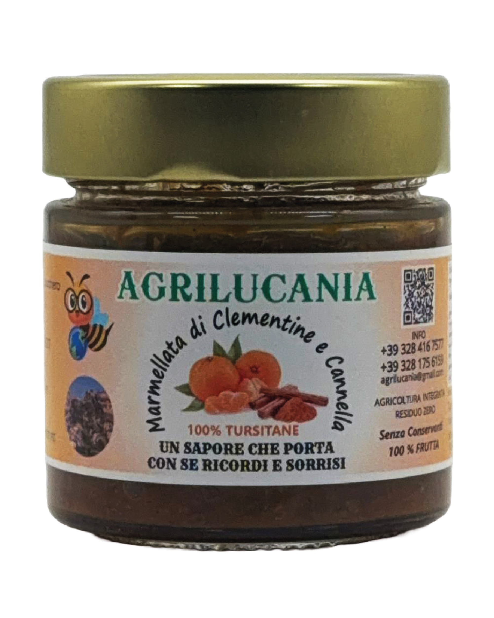 Marmellata di clementine e cannella 200g