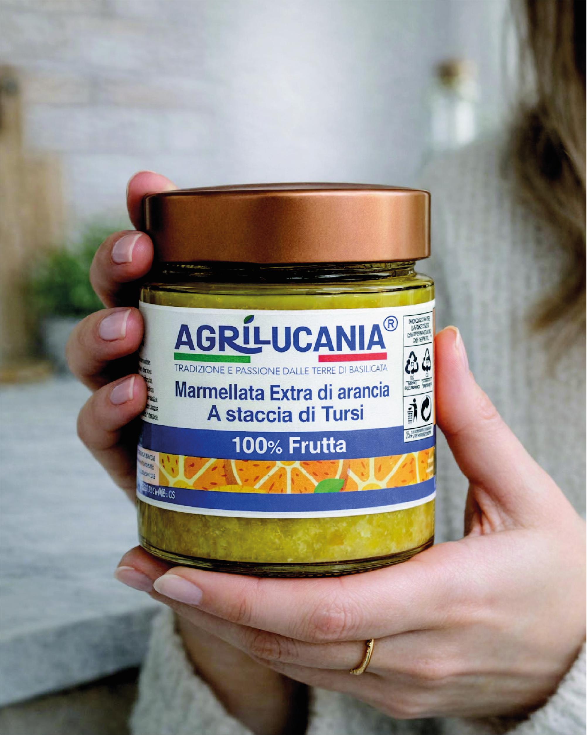 Marmellata extra di arancia a staccia di Tursi 200g